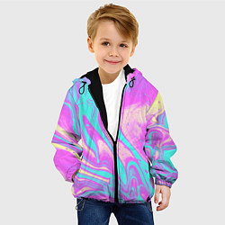 Куртка с капюшоном детская DIGITAL ART, цвет: 3D-черный — фото 2