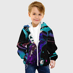 Куртка с капюшоном детская MARSHMELLO COSMO DJ, цвет: 3D-белый — фото 2