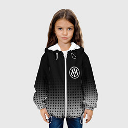 Куртка с капюшоном детская Volkswagen, цвет: 3D-белый — фото 2