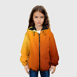 Куртка с капюшоном детская Пикси, цвет: 3D-черный — фото 2