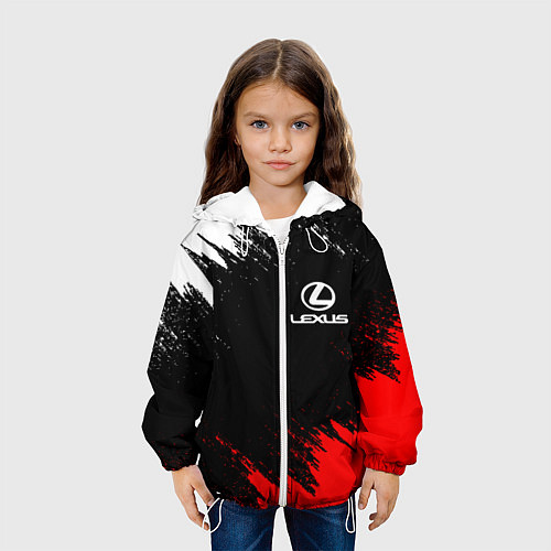 Детская куртка LEXUS / 3D-Белый – фото 3