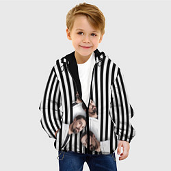 Куртка с капюшоном детская Дима Билин, цвет: 3D-черный — фото 2
