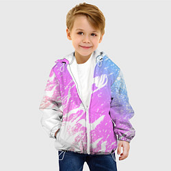 Куртка с капюшоном детская FAIRY TAIL, цвет: 3D-белый — фото 2
