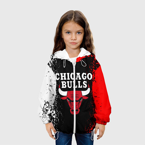 Детская куртка CHICAGO BULLS / 3D-Белый – фото 3