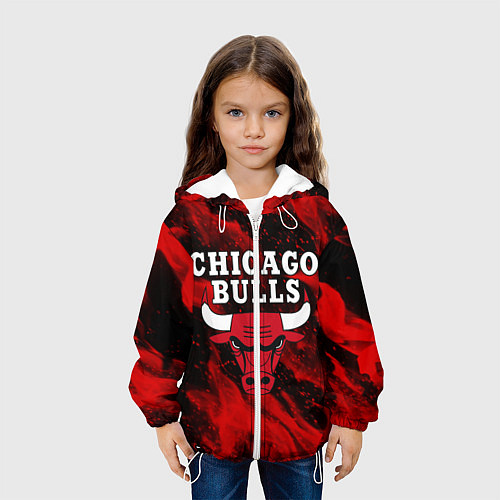 Детская куртка CHICAGO BULLS / 3D-Белый – фото 3