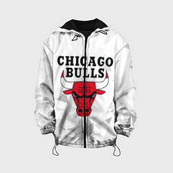 Куртка с капюшоном детская CHICAGO BULLS, цвет: 3D-черный