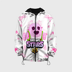 Куртка с капюшоном детская Sakura Spike Brawl Stars, цвет: 3D-черный