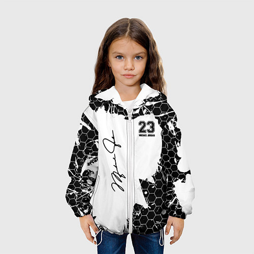 Детская куртка Michael Jordan 23 / 3D-Белый – фото 3