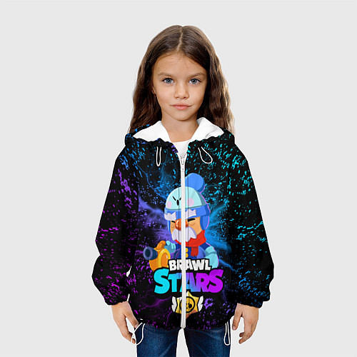 Детская куртка BRAWL STARS GALE / 3D-Белый – фото 3
