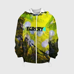Куртка с капюшоном детская FARCRY4, цвет: 3D-белый