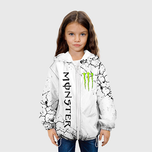 Детская куртка MONSTER ENERGY / 3D-Белый – фото 3