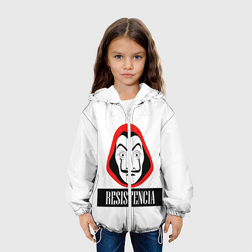 Детская куртка Resistenicia / 3D-Белый – фото 3