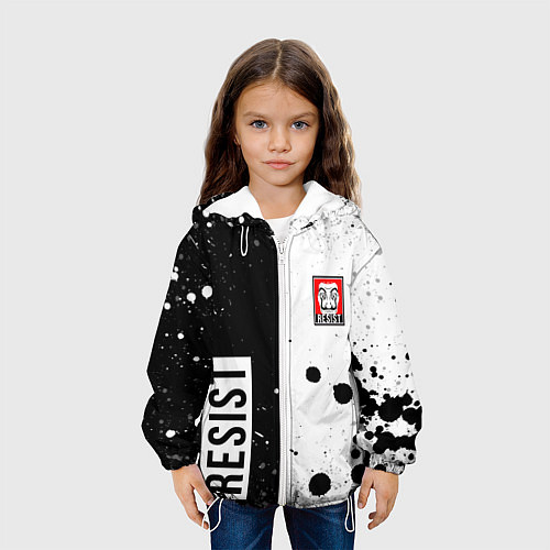 Детская куртка La Casa de Papel Z / 3D-Белый – фото 3