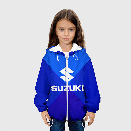 Детская куртка SUZUKI / 3D-Белый – фото 3