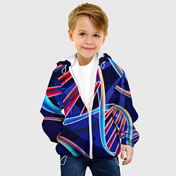 Куртка с капюшоном детская ДНК, цвет: 3D-белый — фото 2
