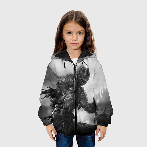 Детская куртка DARK SOULS / 3D-Черный – фото 3