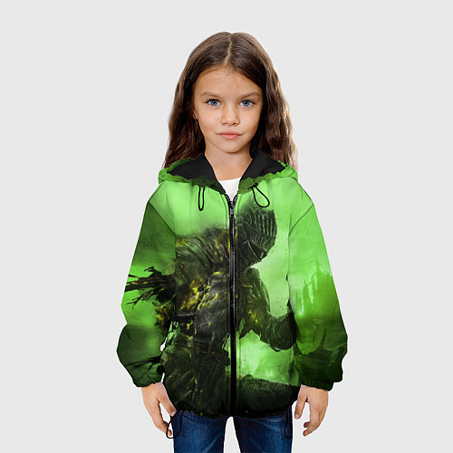Детская куртка DARK SOULS / 3D-Черный – фото 3