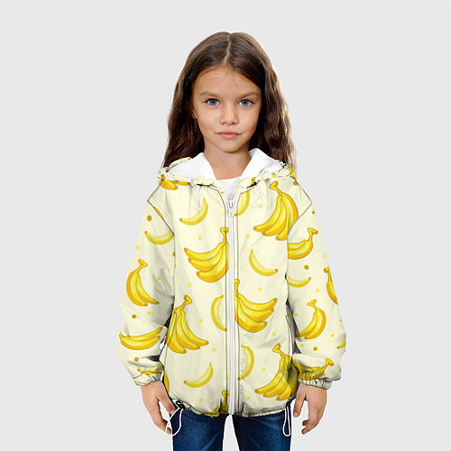 Детская куртка Банана / 3D-Белый – фото 3