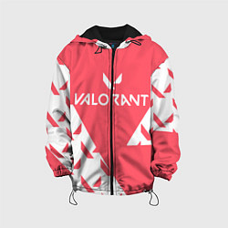 Куртка с капюшоном детская Valorant, цвет: 3D-черный