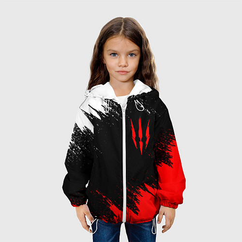 Детская куртка ВЕДЬМАК 3 ГЕРАЛЬТ КОГОТЬ / 3D-Белый – фото 3