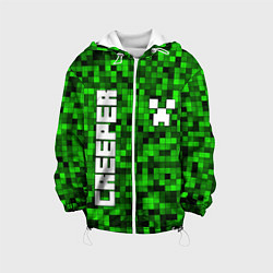 Детская куртка MINECRAFT CREEPER