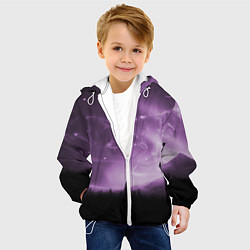 Куртка с капюшоном детская ВОЛКИ СОЗВЕЗДИЯ D, цвет: 3D-белый — фото 2