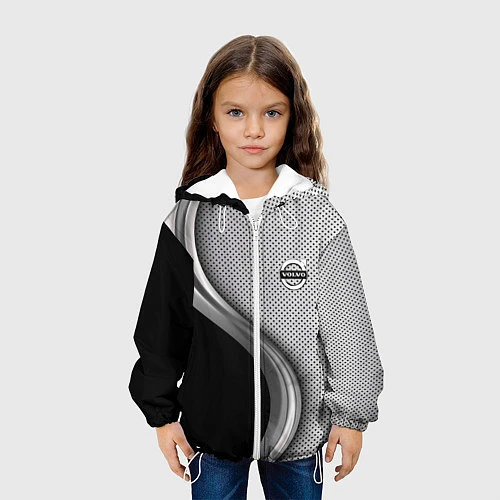 Детская куртка VOLVO / 3D-Белый – фото 3