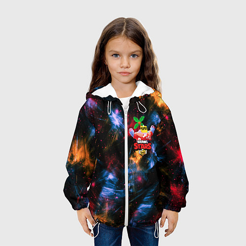 Детская куртка BRAWL STARS SPROUT СПРАУТ / 3D-Белый – фото 3