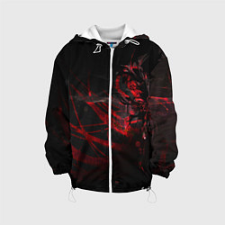 Куртка с капюшоном детская DIGITAL 3D, цвет: 3D-белый