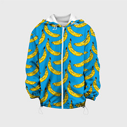 Куртка с капюшоном детская Go Bananas, цвет: 3D-белый