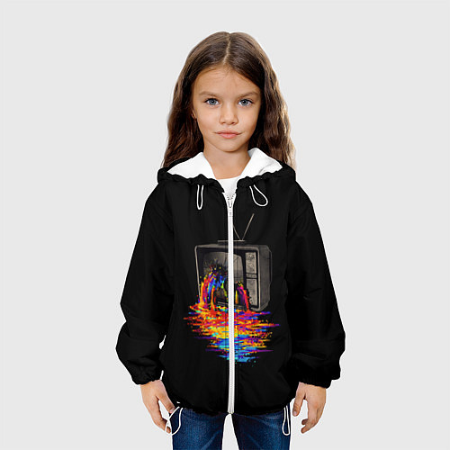 Детская куртка Треш / 3D-Белый – фото 3