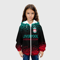 Куртка с капюшоном детская LIVERPOOL, цвет: 3D-белый — фото 2