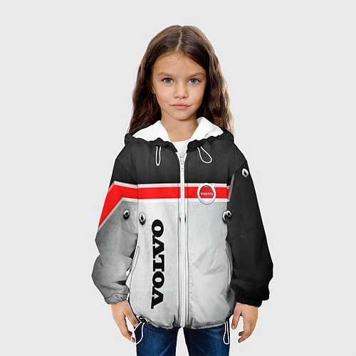 Детская куртка VOLVO / 3D-Белый – фото 3