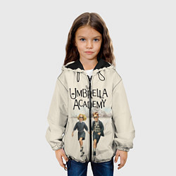 Куртка с капюшоном детская The umbrella academy, цвет: 3D-черный — фото 2