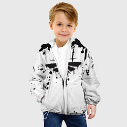 Куртка с капюшоном детская The last of us подтеки, цвет: 3D-белый — фото 2