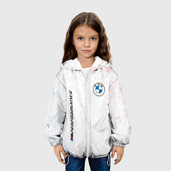 Куртка с капюшоном детская BMW БМВ, цвет: 3D-белый — фото 2