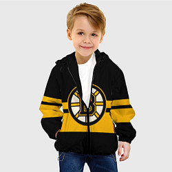 Куртка с капюшоном детская BOSTON BRUINS NHL, цвет: 3D-черный — фото 2