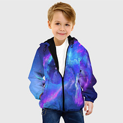 Куртка с капюшоном детская ВОЛК D, цвет: 3D-черный — фото 2