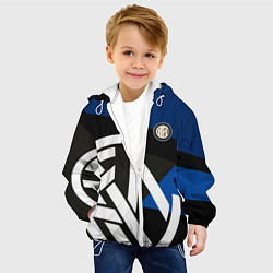 Куртка с капюшоном детская INTER EXLUSIVE, цвет: 3D-белый — фото 2