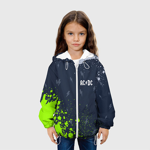 Детская куртка AC DС / 3D-Белый – фото 3