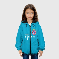 Куртка с капюшоном детская Bayern Бавария 20-21 г, цвет: 3D-черный — фото 2