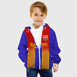 Куртка с капюшоном детская Barcelona 2020-2021 г, цвет: 3D-белый — фото 2