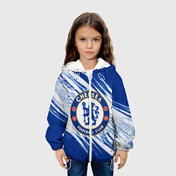 Куртка с капюшоном детская Chelsea, цвет: 3D-белый — фото 2