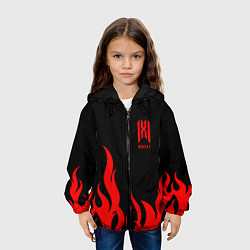 Куртка с капюшоном детская Monsta X, цвет: 3D-черный — фото 2