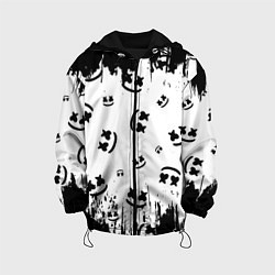 Куртка с капюшоном детская MARSHMELLO МАРШМЕЛЛОУ, цвет: 3D-черный