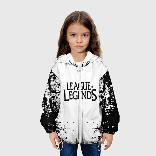 Детская куртка League of legends / 3D-Белый – фото 3