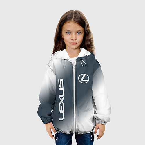 Детская куртка LEXUS ЛЕКСУС / 3D-Белый – фото 3