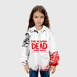 Куртка с капюшоном детская Ходячие мертвецы, цвет: 3D-белый — фото 2