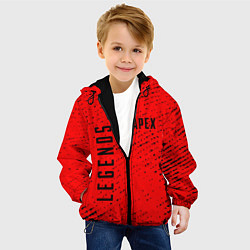 Куртка с капюшоном детская APEX LEGENDS АПЕКС ЛЕГЕНД, цвет: 3D-черный — фото 2