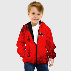 Куртка с капюшоном детская КОРОЛЬ И ШУТ, цвет: 3D-черный — фото 2